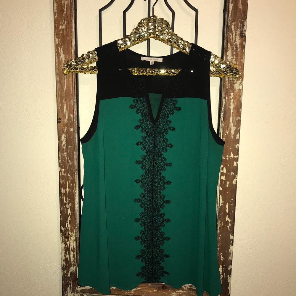 Sleeveless stitch fix  top